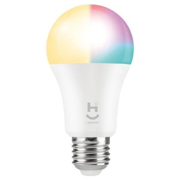 Lâmpada LED Inteligente Geonav, E27, Wi-Fi, Bivolt