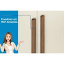 Ver imagem 2 de Guarda Roupa 8 Portas e 4 Gavetas C- Pés Master New 8.4 Jatobá-areia - Santos Andirá