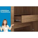 Ver imagem 4 de Guarda Roupa 8 Portas e 4 Gavetas C- Pés Master New 8.4 Jatobá-areia - Santos Andirá