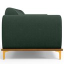 Ver imagem 6 de Sofá 04 Lugares Para Sala de Estar Kiev 260 cm D02 Linho Verde Musgo C-117 - Lyam Decor