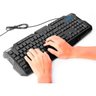 Teclado Action Gamer Multimídia com 10 Teclas de Atalho 3 Cores de retroiluminação Anti-Ghosting - 3