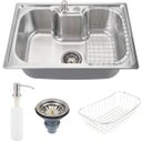 Ver imagem 1 de Cuba para Cozinha Gourmet Pia Aço Inox com Acessórios Carajás Pingoo.casa