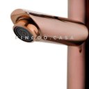 Ver imagem 4 de Torneira para banheiro cascata Misturador Monocomando Baixa Xingu Pingoo.casa - Dourado Rose