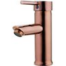 Torneira para banheiro cascata Misturador Monocomando Baixa Xingu Pingoo.casa - Dourado Rose - 1
