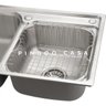 Cuba para cozinha gourmet pia dupla aço inox com acessórios Ticunas Pingoo.casa - 3