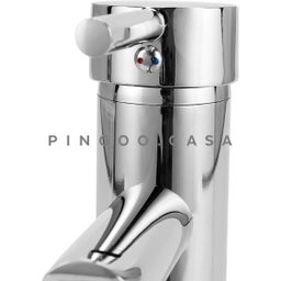 Torneira para banheiro cascata Misturador Monocomando Baixa Xingu Pingoo.casa - Cromado - Cromo - Pr - 3