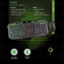Ver imagem 3 de Combo Gamer 2 em 1 Teclado + Mouse USB ABNT2 26 Teclas Anti-Ghosting LED 7 Cores 3200DPI GTC01 XZone