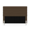 Ver imagem 2 de Cabeceira Atlas 160 para Cama Queen N-029 Veludo Capuccino Aradecor