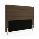 Ver imagem 3 de Cabeceira Atlas 160 para Cama Queen N-029 Veludo Capuccino Aradecor