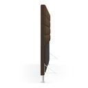 Ver imagem 4 de Cabeceira Atlas 160 para Cama Queen N-029 Veludo Capuccino Aradecor