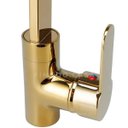 Ver imagem 3 de Torneira para cozinha gourmet Misturador Monocomando Tapajós Pingoo.casa - Dourado