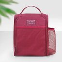 Ver imagem 7 de Conjunto Bolsa Térmica C- Bolsos e Pote de Marmita, Garrafa 430 Ml e Porta Talheres Vinho