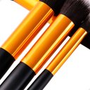 Ver imagem 5 de Kit Completo 10 Pincéis Kabuki Profissionais para Maquiagem Lorben com Estojo