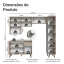 Ver imagem 4 de Armário de Cozinha Completa 240 Cm Nice Madesa 08