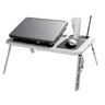 Mesa Dobrável e Ajustável com 2 Cooler para Notebook com Suporte a Copo - 2