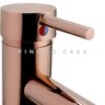Torneira para banheiro cascata Misturador Monocomando Alta Xingu Pingoo.casa - Dourado Rose - 3