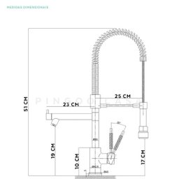 Cuba para Cozinha Pia Dupla com Acessórios Ticunas e Torneira Misturador Monocomando Gourmet Munim - 7