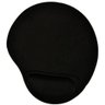 Mouse Pad Gel Com Apoio Descanso De Pulso Medio - Preto - 1