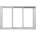 Ver imagem 1 de Vitro de Aluminio 3 Planos Móveis sem Grade Linha Premium:1,20 X 1,50/branco