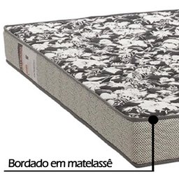 Colchão Casal Ortobom Ultra Resistente D26 Preto/Branco 138x188x17 - 5