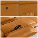 Ver mais imagens de Poltrona do Papai Reclinável Sala de Cinema Madrid Power Touch Massagem USB PU Whisky G26 Gran Belo