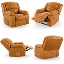 Ver imagem 7 de Poltrona do Papai Reclinável Sala de Cinema Madrid Power Touch Massagem USB PU Whisky G26 Gran Belo