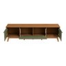 Rack Kappesberg 3 Portas Canela/verde Frevo 180cm - 6