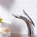 Ver imagem 4 de Torneira para banheiro cascata Misturador Monocomando Baixa muniz Pingoo.casa - Cromado