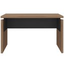 Ver imagem 2 de Mesa para Escritório Home Office 145cm Unik A02 Nogal Preto - Lyam Decor