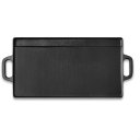 Ver imagem 2 de Chapa de Ferro Fundido Grill Reversível 51x23cm Fogão Forno Churrasqueira Mta 8320