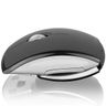 Mouse Arco Dobravel Wireless Sem Fio 2.4GHZ Alcance 10m Notebook Preto - 2