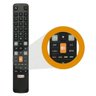 Controle Remoto TV Tcl Smart 4K L32S4900S L40S4900Fs Teclas Globo Play Netflix - 1