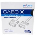 Ver imagem 1 de Cabo Vga 15m Monitor LCD Pc Tv Projetor 15 Metros Blindado