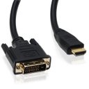 Ver imagem 2 de Cabo Hdmi 1.4 Macho X Dvi 24 1 Macho Com Filtro 1,80 Metros
