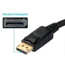 Ver imagem 2 de Adaptador Displayport X Dvi Vga Hdmi Fêmea Multiport 3x1 - Preto