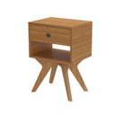 Ver imagem 1 de Mesa de Cabeceira Retro Cor Freijo - 57181