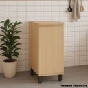 Ver imagem 5 de Balcão para Cozinha 40 Cm 1 Porta Mdf/mdp Aurora Carvalho