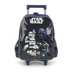 Mochila Star Wars com Rodas Azul - 1