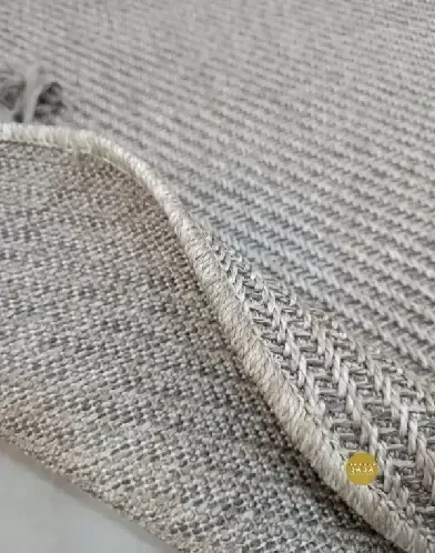 Ver imagem 4 de Tapete Sisal Sintetico Egípcio Redondo Bege 1625r Redondo 1,00m