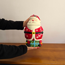 Ver imagem 4 de Pote - Bombonier - Papai Noel - Cerâmica com Tampa