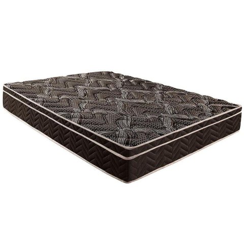Colchão Casal D28 / EP / Anatômico Pasquale Euro Pillow Black (138x188x25) - Paropas