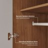 Guarda-Roupa Modulado 3 Peças 5 Portas Arani CabeCasa MadeiraOriginals - 10