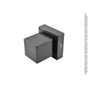 Ver imagem 1 de Acabamento Quadrado Registro Deca Preto Black Lucca Pisa