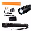 Ver imagem 3 de Lanterna Led Longo Alcance T6 Ultra Forte 2 Baterias B8477