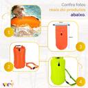 Ver imagem 6 de Bóia de Natação Águas Abertas Segurança Triathlon Alto Mar G - Boia Verde Guarda G