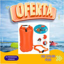 Ver imagem 5 de Bóia de Natação Águas Abertas Segurança Triathlon Alto Mar G - Boia Verde Guarda G