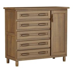 Cômoda Sapateira 1 Porta 5 Gavetas Móveis Cavazotto - 1