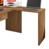 Mesa Escrivaninha Parati L01 com Extensor e 1 Gaveta - Adj Decor Cor Freijó - 2