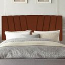 Ver imagem 1 de Painel Estofada Bélgica 160CM Queen Suede Terracota - D A DECOR