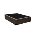 Ver imagem 3 de Cama Box Baú Casal Sintético Marrom Colchão Espuma D33 Marrocos 30cm